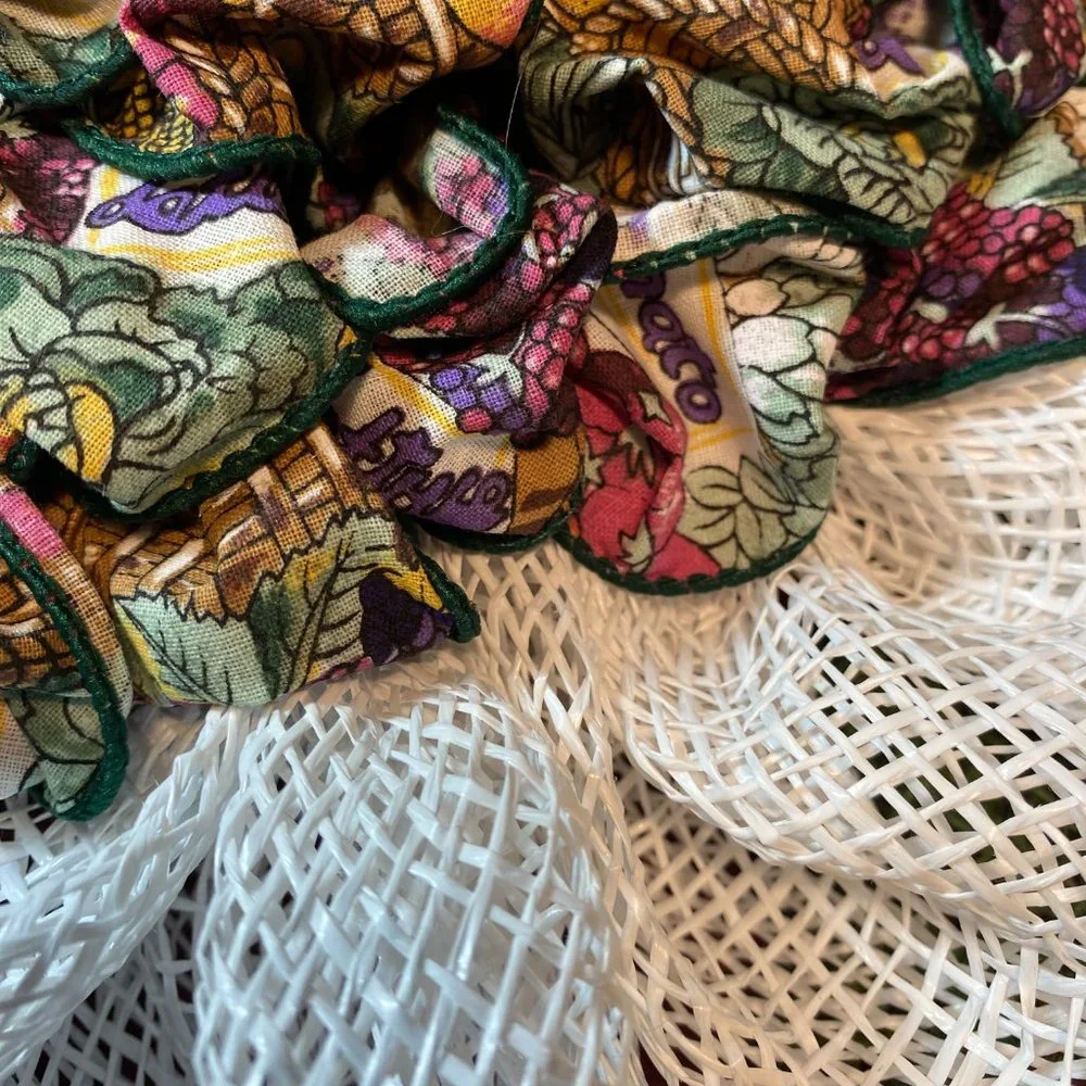NEW Handmade Multi-color Ribbon and Deco Zinnia Flower Wreath